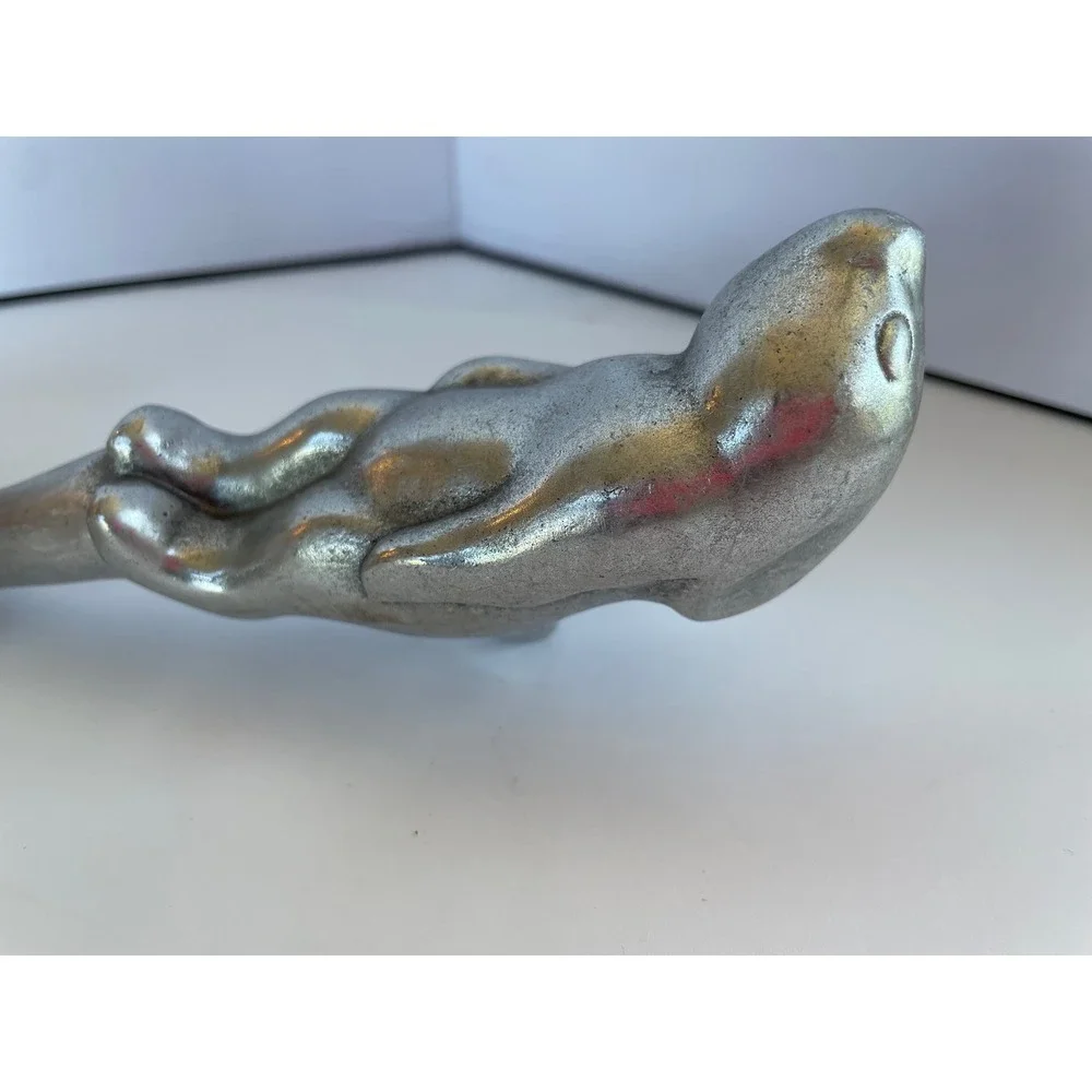 Mariposa Ice Cream Scoop Silver Good Vintage 1990 Figural Rabbit Bunny Handle